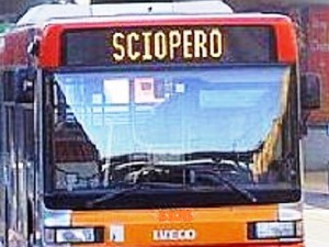 Sciopero degli autobus in Liguria