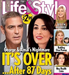 Clooney lascerà Amal?