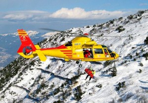 elicottero del Soccorso Alpino