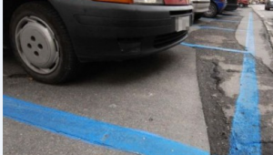 strisce blu parcheggi