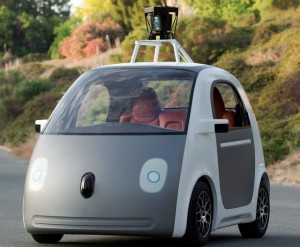Google lancia auto che si guida da sola