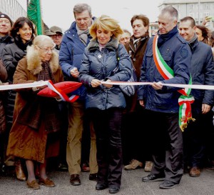 Inaugurazione della Strada a Mare a Genova