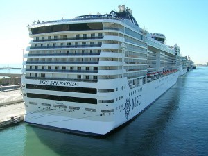 Msc Splendida torna a Genova