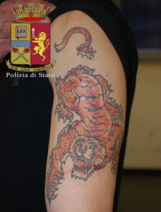tatuaggi negli archivi polizia