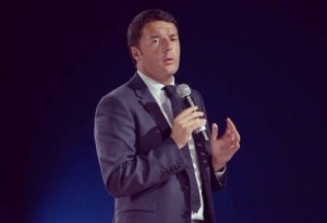 Matteo Renzi a Genova