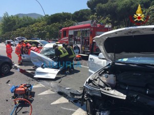 Grave incidente in viale Italia a La Spezia