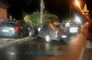 Incidente stradale a Sarzana
