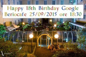 Google compie 18 anni al BerioCafè