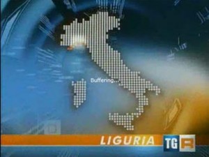 Tgr Liguria senza servizi per guasto al server