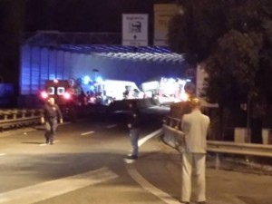 Incidente mortale a Genova Ovest