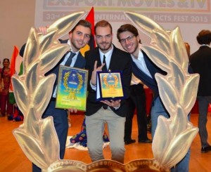 Da sinistra: Gianluca Luciano, Giacomo Fiore e Alessandro Belotti 