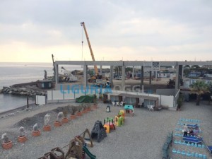 Nuova terrazza sul mare in corso Italia
