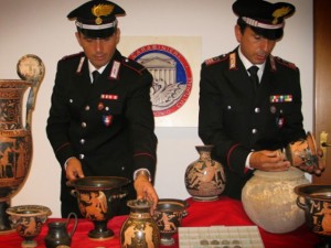 I carabinieri del reparto tutela patrimonio culturale