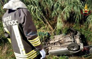 Incidente stradale a Fosdinovo
