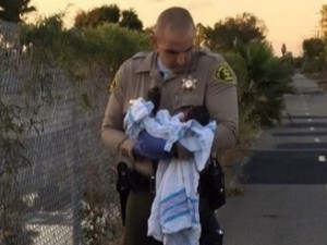 neonata sepolta viva a Los Angeles
