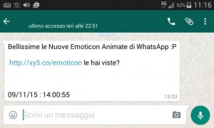 Whatsapp nuove emoticon virus