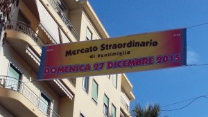 Ventimiglia, apertura straordinaria del Mercato del Venerdì