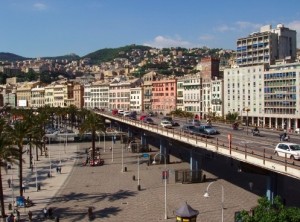 Sopraelevata con code per lavori a Genova Ovest