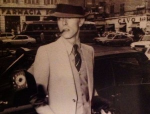 David Bowie a Genova nel 1976