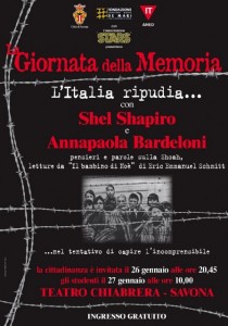 Savona, tutte le iniziative per la "Giornata della Memoria"