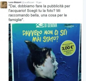 Luca Bizzarri contro la pubblicità dell'Acquario