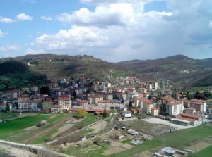 Nella foto, una veduta di Cengio (Savona)