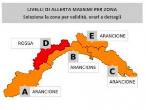 Allerta meteo Liguria, il quadro dei nuovi aggiornamenti 