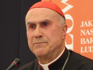 Il cardinal Tarcisio Bertone