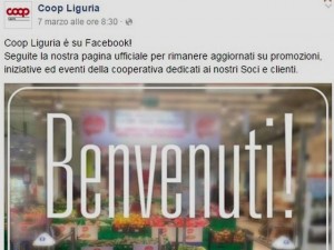 Coop Liguria su Facebook