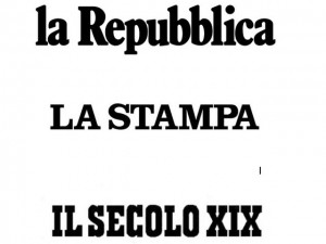 Repubblica, La Stampa e Il Secolo XIX si uniscono