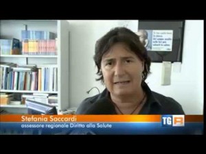L'assessore alla salute della Regione Toscana Stefania Saccardi