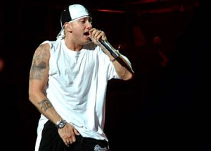Il rapper Eminem, uno degli artisti più "censurati"