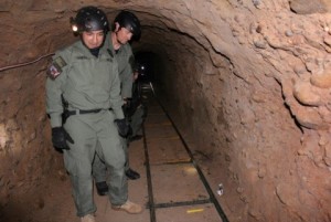 Tunnel della droga in Messico