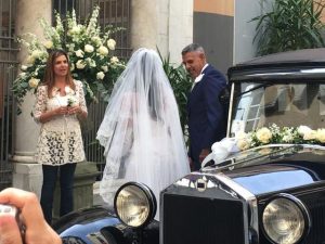 Toninho Cerezo a Genova per un matrimonio 