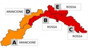 Allerta Rossa in Liguria