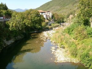 Maltempo Liguria, preoccupa la situazione del torrente Arroscia ad Ortovero  