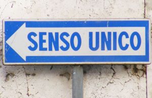 senso-unico-cartello