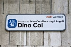 Ascensore AMT via Dino Col